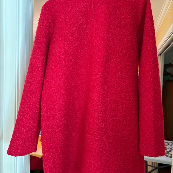 Red coat by Charlie, Size Medium. - Picture 2 of 4